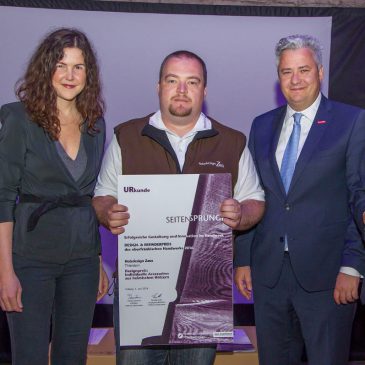 Holzdesign Zaus mit Design- und Erfinderpreis ausgezeichnet