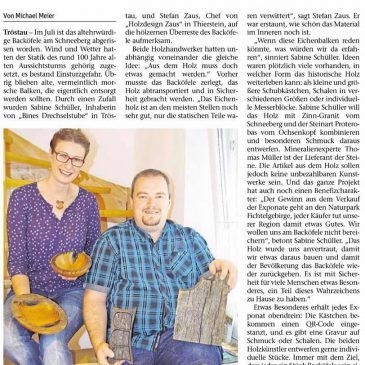 Backöfele-Aktion in der Frankenpost