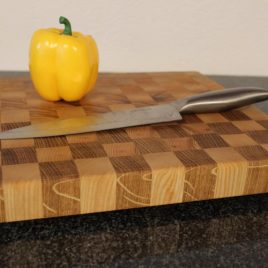 Stirnholzschneidbrett 32x30cm