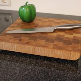 Stirnholzschneidbrett 28x31cm