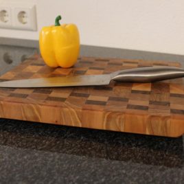 Stirnholzschneidbrett 30x25cm