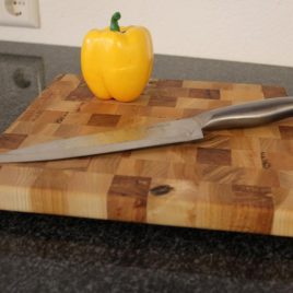 Stirnholzschneidbrett 27x28cm