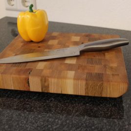 Stirnholzschneidbrett 25x28cm